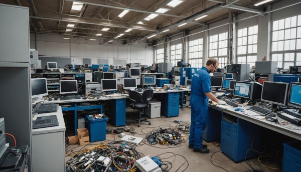 Recyclage materiel informatique ecologique entreprises